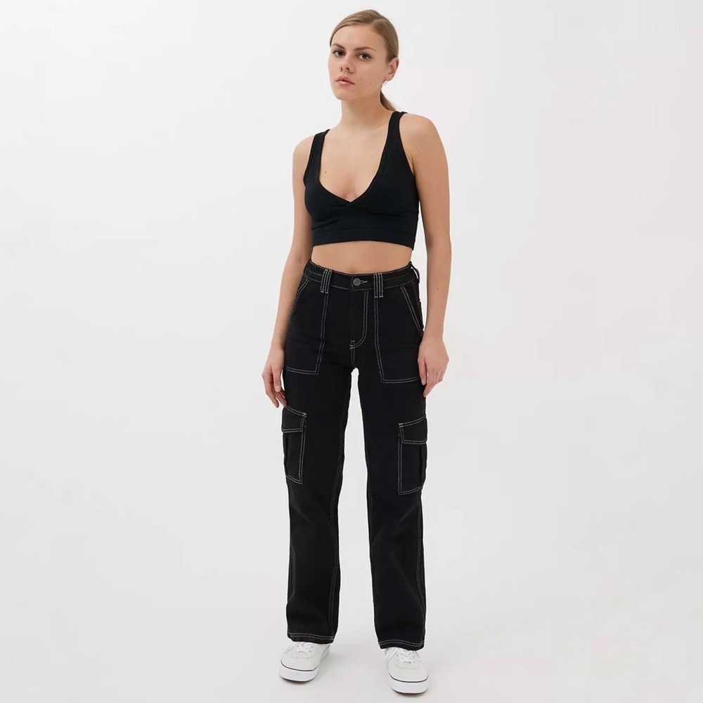 Bdg High-Waisted Contrast Stitch Skate Jean